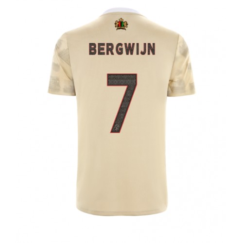 Dres Ajax Steven Bergwijn #7 Rezervni 2022-23 Kratak Rukav